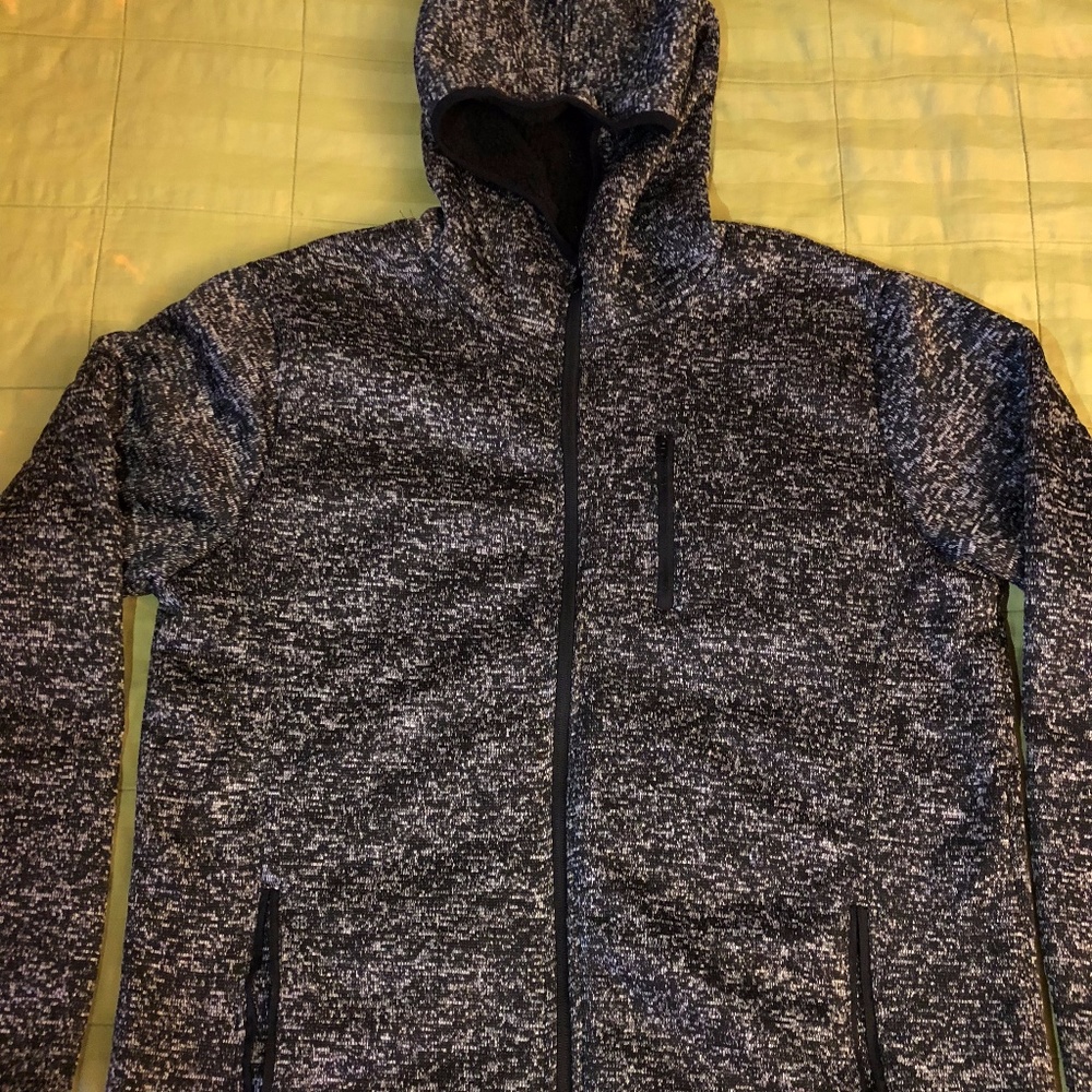 Men's Sherpa Lined Hoodie (Worn Once)